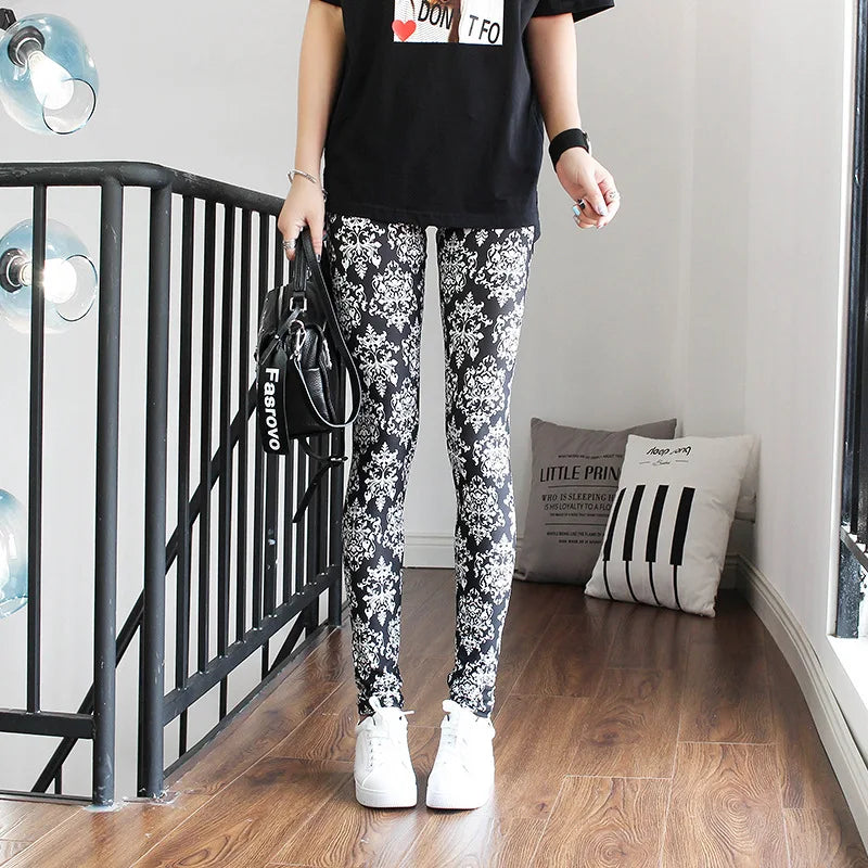 Casual and Colorful Fashion Leggings