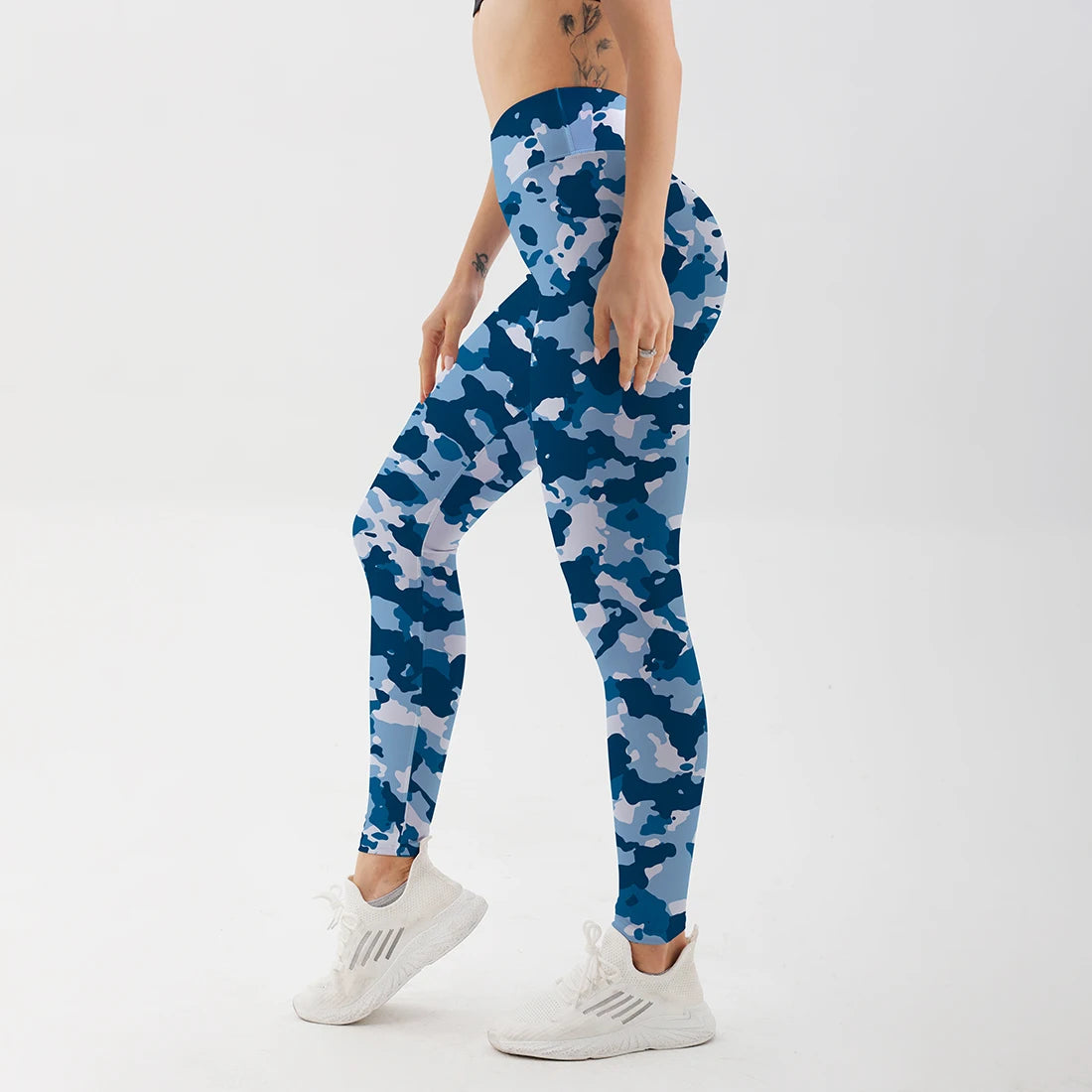 Camouflage Pattern Workout Leggings