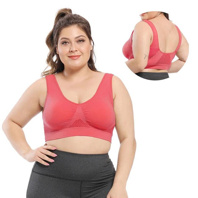 Big Size Seamless Sports Bra