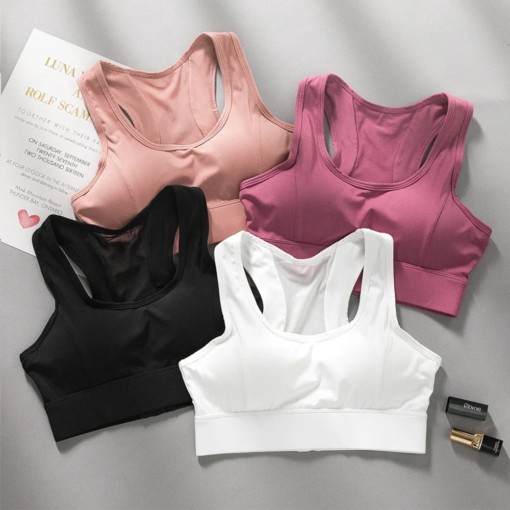 Breathable Padded Push Up Sports Bra