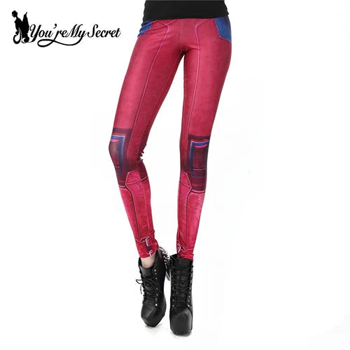 Leather Harley Quinn Leggings