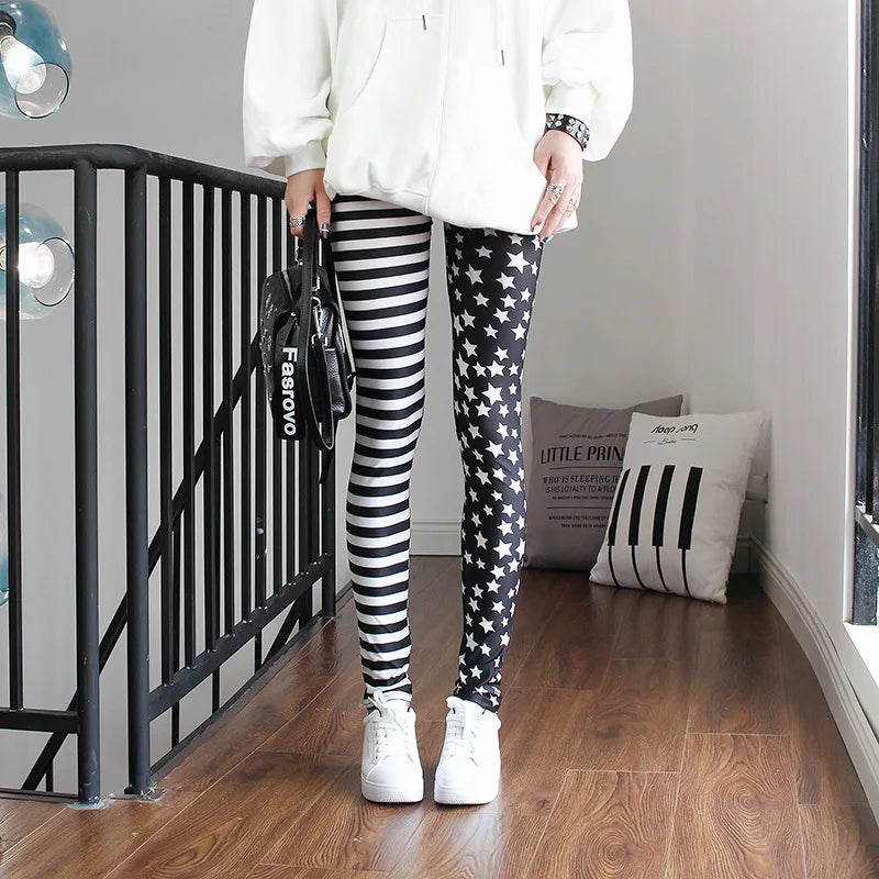 Casual and Colorful Fashion Leggings