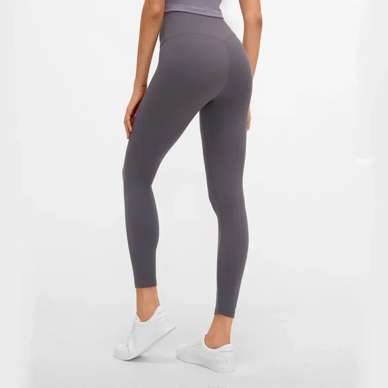 Casual Plain Workout Leggings