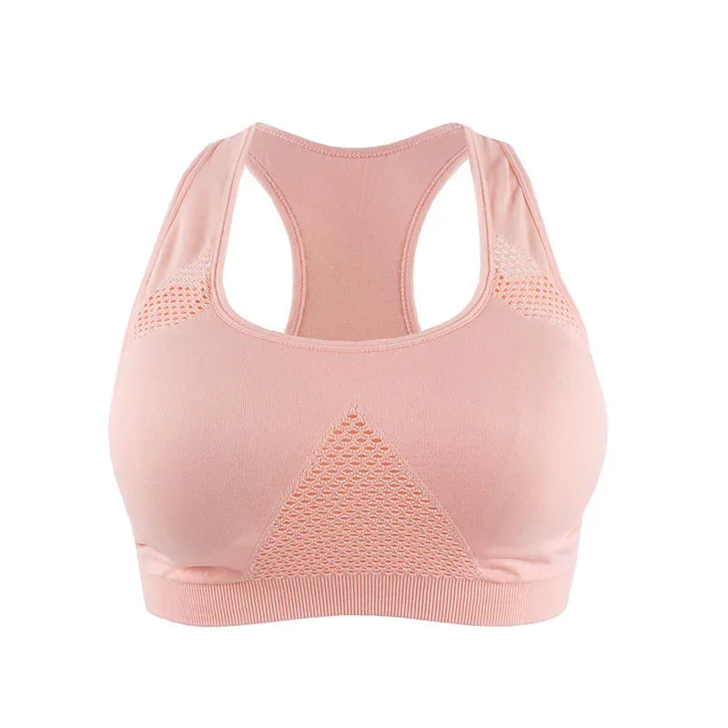 Adjustable Spaghetti Straps Padded Sports Bra