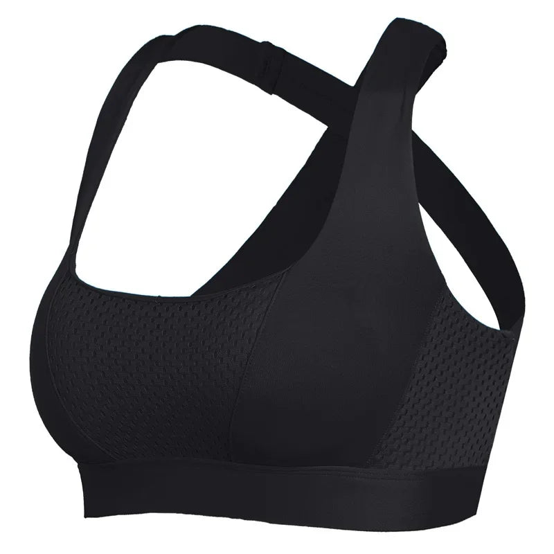 Adjustable Spaghetti Straps Padded Sports Bra