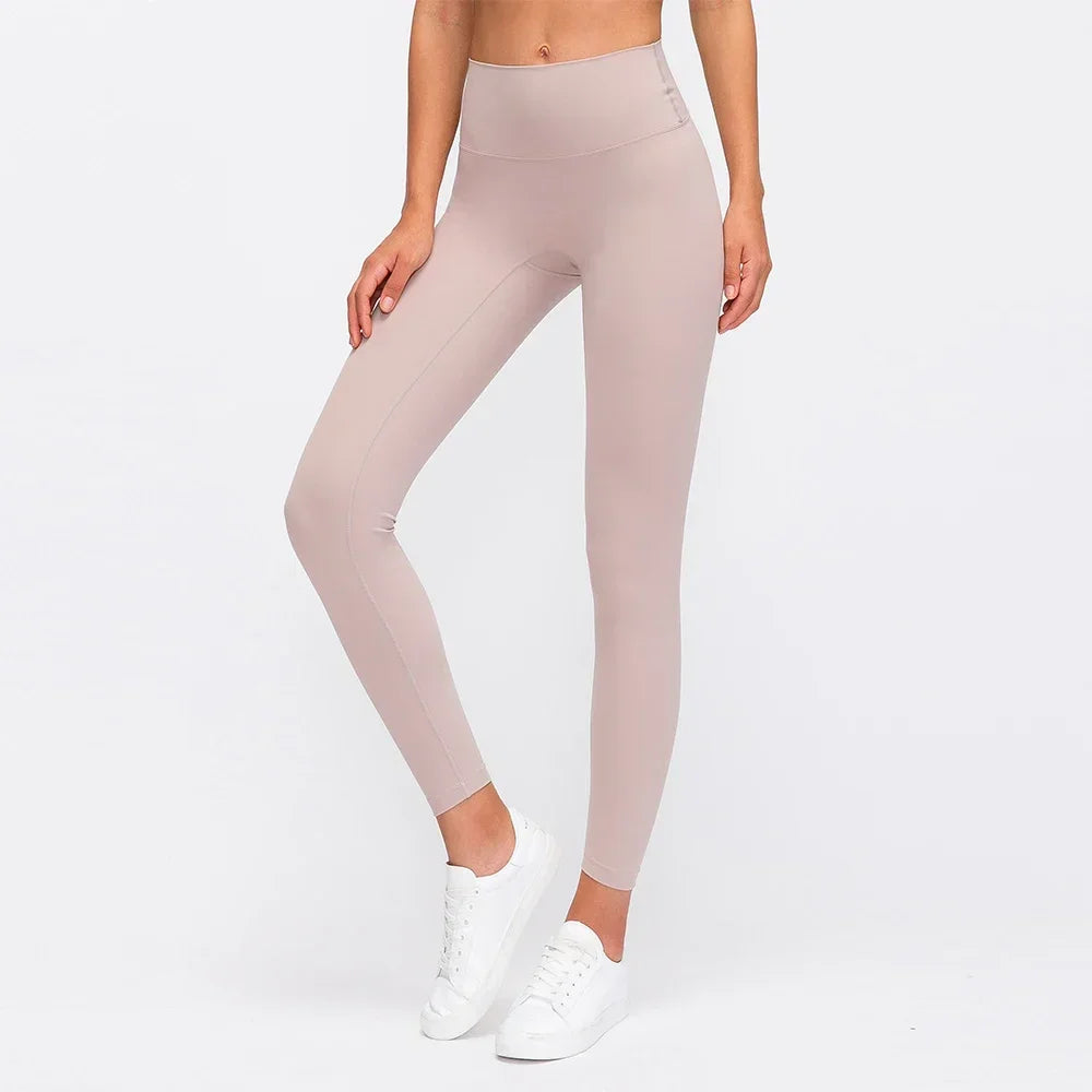 Casual Plain Workout Leggings