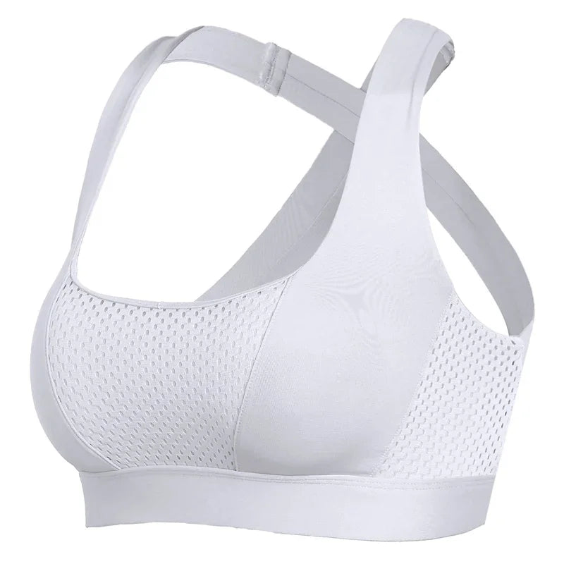 Adjustable Spaghetti Straps Padded Sports Bra