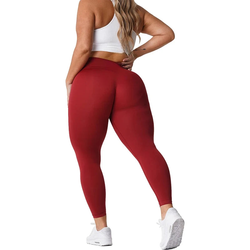 Seamless High Waist Leggins Push Up