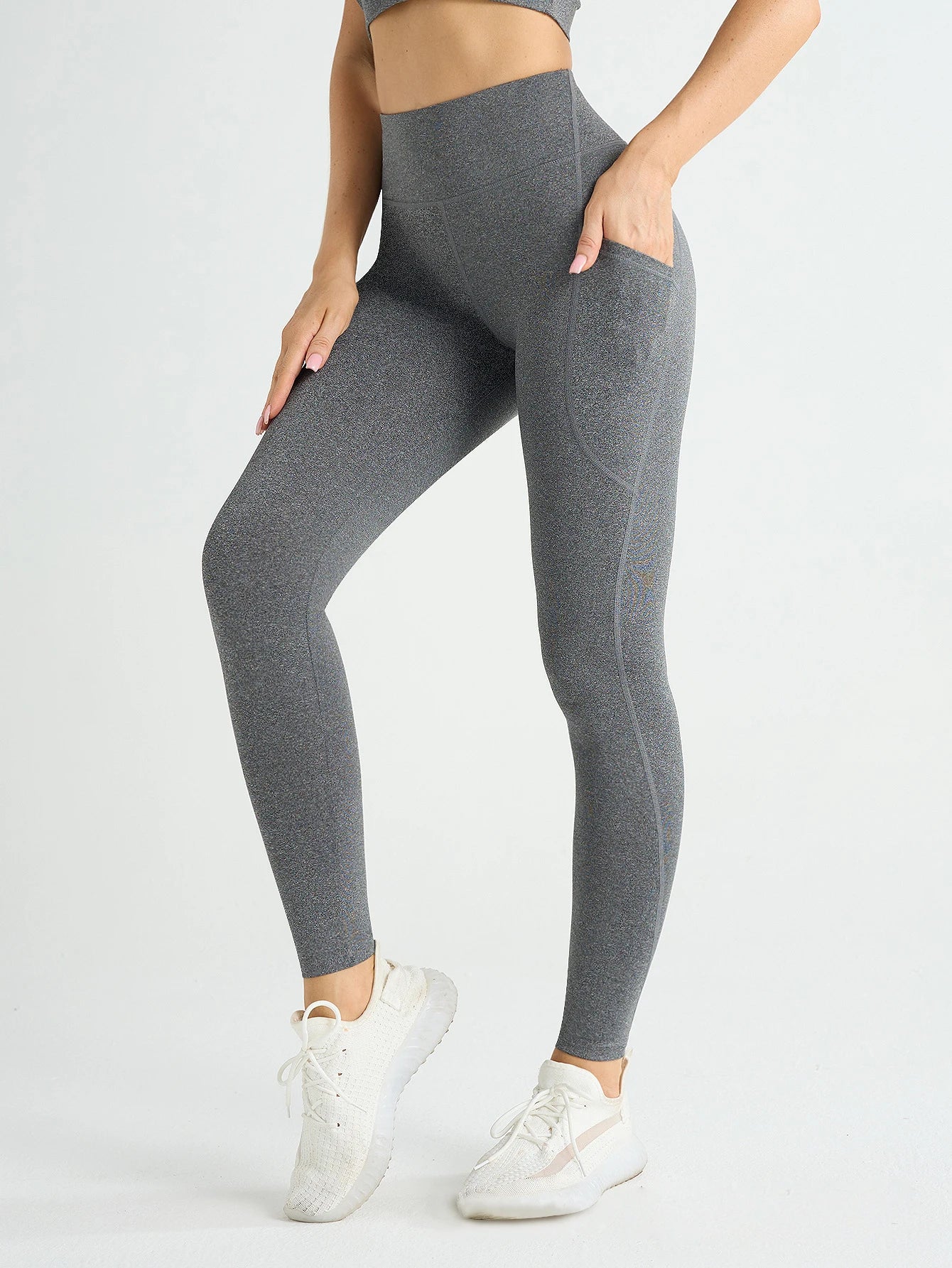 Solid Color Push Up Leggings