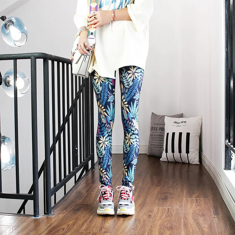 Casual and Colorful Fashion Leggings