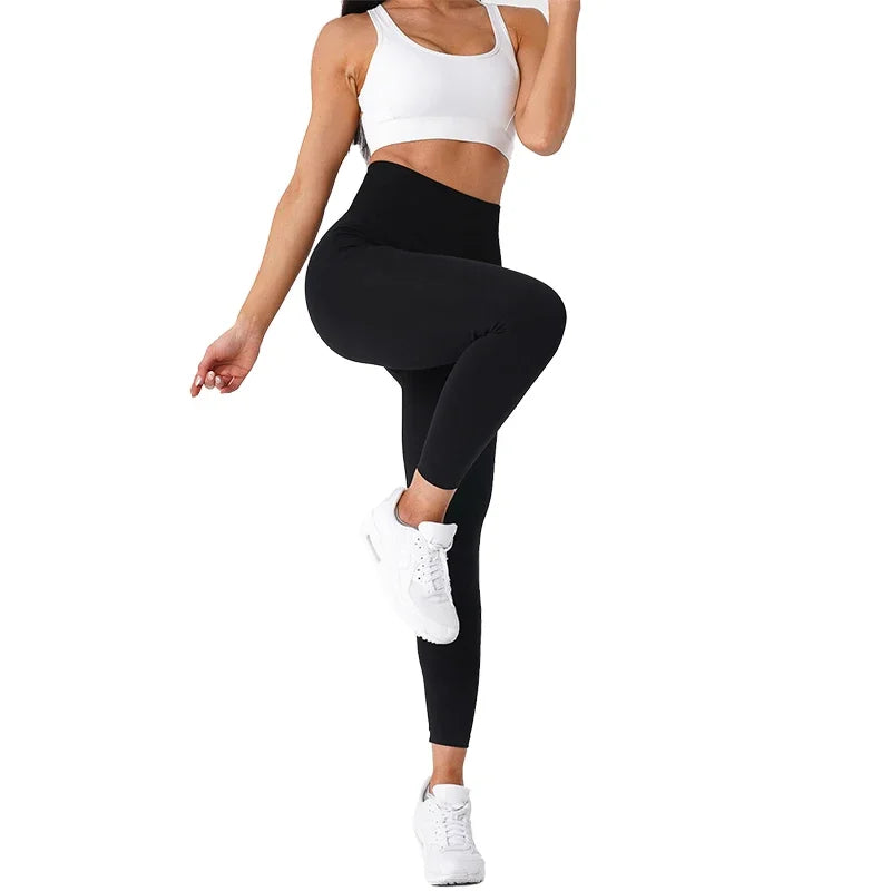 Seamless High Waist Leggins Push Up