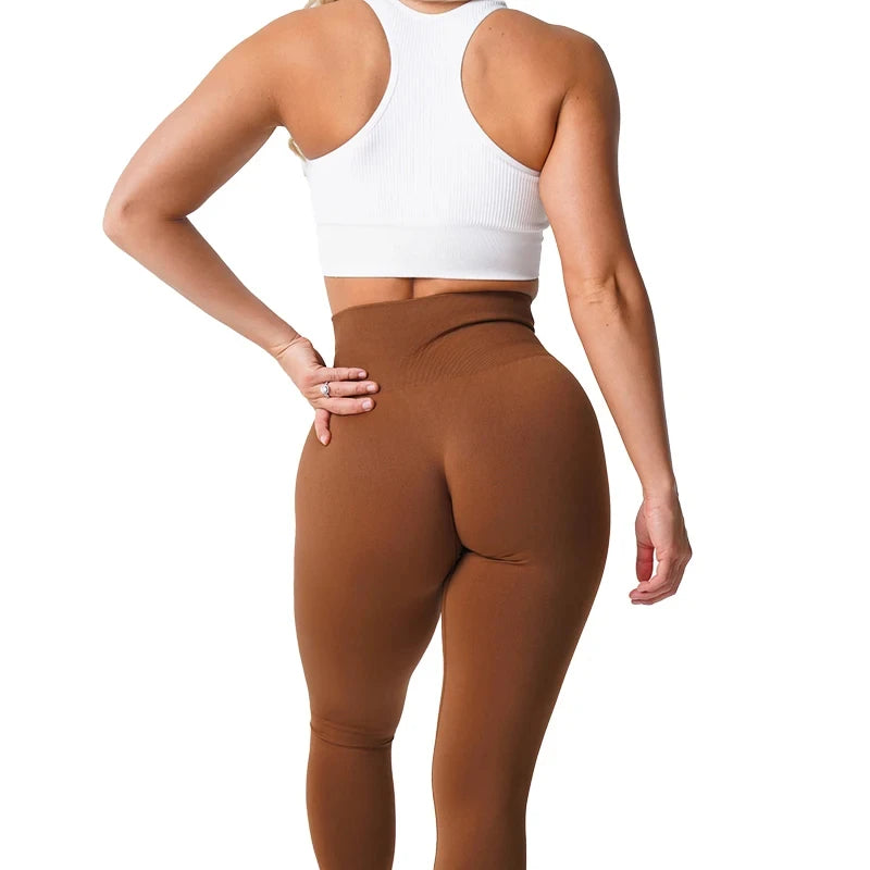 Seamless High Waist Leggins Push Up